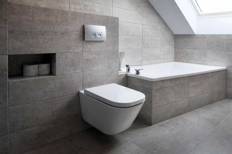 Modern Grey Bathroom Tiles